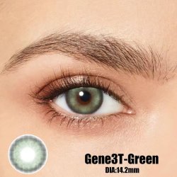 ⭐   Lentes Cosméticos Gene3T Color Verde