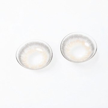 ⭐    Lentes Cosméticos Gleam Color Gris