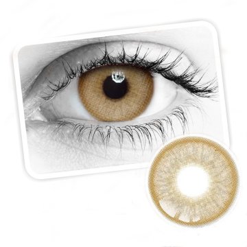 ⭐   Lentes Cosméticos Pola Color Cafe