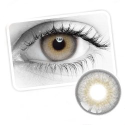 ⭐   Lentes Cosméticos Pola Color Gris