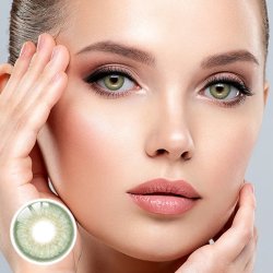 ⭐   Lentes Cosméticos Pola Color Verde