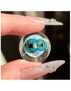 Lentes Crazy Dicoria Doble Iris Epicos Tripupila Efectos Especiales FX 2