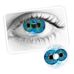 Lentes Crazy Dicoria Doble Iris Epicos Tripupila Efectos Especiales FX