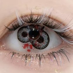 Lentes Crazy Tricoria Triple Gray Iris Epicos Tripupila Efectos Especiales FX