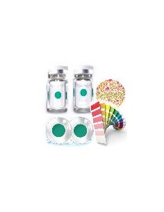 Lentes de contacto daltónicos defectos de visión de Color Verde