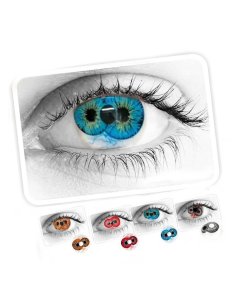 Lentes Crazy Dicoria Doble Iris Epicos Tripupila Efectos Especiales FX