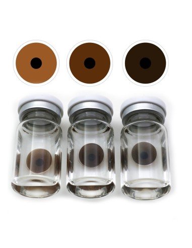 ⭐ Lentes de contacto Protésicos Dark disimula defectos oculares