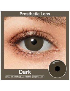 ⭐ Lentes de contacto Protésicos Dark disimula defectos oculares