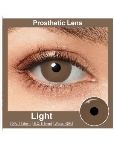 ⭐ Lentes de contacto Protésicos Claro disimula defectos oculares