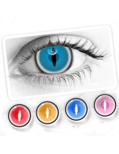 ⭐Lentes de Contacto Mesh Demon Slayer FX Nubla Bloquea Visión