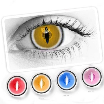 ⭐Lentes de Contacto Mesh Demon Slayer FX Nubla Bloquea Visión