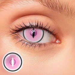 ⭐Lentes de Contacto Mesh Demon Slayer FX Nubla Bloquea Visión