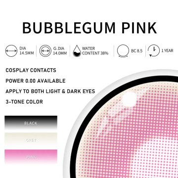 ⭐ Lentes De Contacto Cosplay Bubble Gum Kawaii