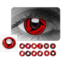 ⭐ Lentes de Contacto Anime Naruto Sharingan Bladed