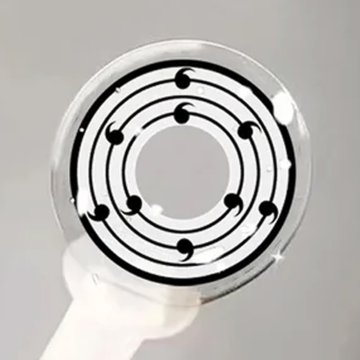 ⭐ Lentes de Contacto Anime Byaku-Sharingan Itachi White Crazy