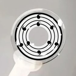 ⭐ Lentes de Contacto Anime Byaku-Sharingan Itachi White Crazy