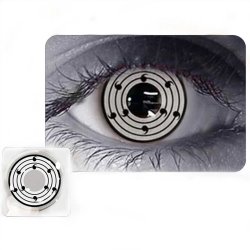 Lentes de Contacto Anime Rinnegan Blanco