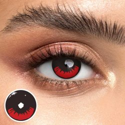 Lentes De Contacto Cosplay Kamado Tanjiro de Demon Slayer