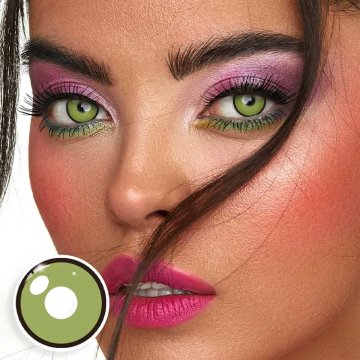 Lentes De Contacto Cosplay Mitsuri Kanroji de Demon Slayer