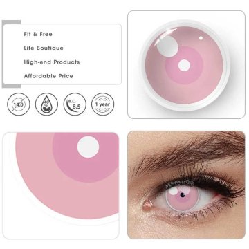 Lentes De Contacto Lentes De Contacto Demon Slayer Kamado Nezuko II con Brillo