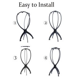 Soporte estante de pie para Pelucas