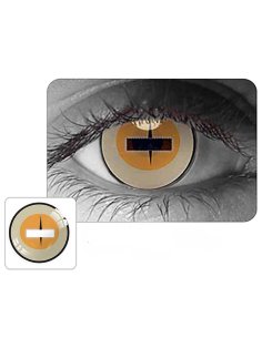 ⭐ Lentes de Contacto Mesh Pupila horizontal Goat Cabra Nublan Visión