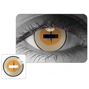 ⭐ Lentes de Contacto Mesh Pupila horizontal Goat Cabra Nublan Visión