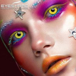 ⭐ Lentes de Contacto Cosplay Stars hd Kawaii