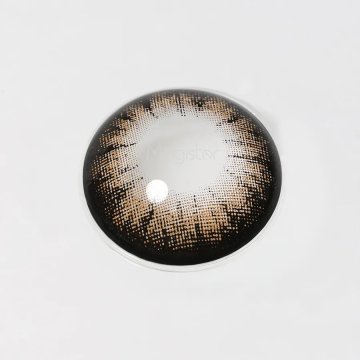 Lentes Big Eyes Marrón 14.5 mm | Iris agrandado