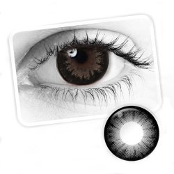 Lentes Big Eyes Gris 14.5 mm | Ojos grandes