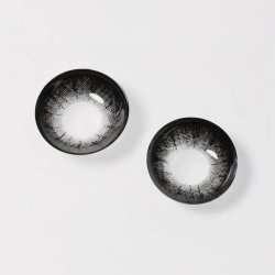 Lentes Big Eyes Gris 14.5 mm | Ojos grandes