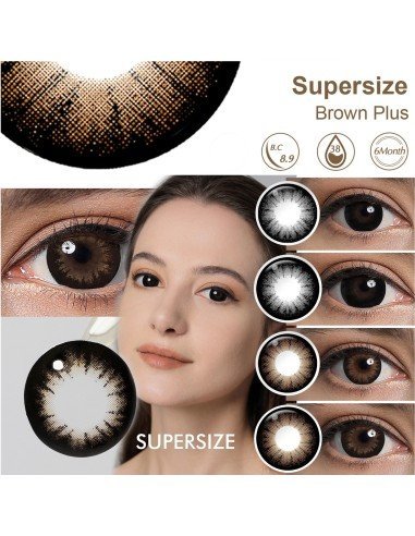 Lentes Jupiter Big Eyes | Ojos con iris agrandado