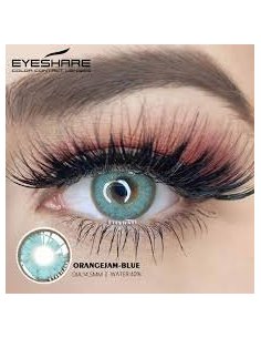 Lentes de Contacto Cosméticos Big Eyes Orange Jam Color 2