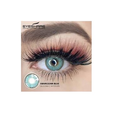 Lentes de Contacto Cosméticos Big Eyes Orange Jam Color