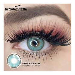 Lentes de Contacto Cosméticos Big Eyes Orange Jam Color