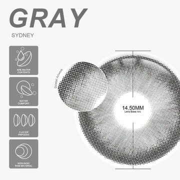 Lentes de Contacto Cosméticos Sydney Big Eyes Color