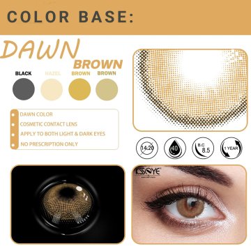 Lentes de Contacto Cosméticos Dawn efecto romático