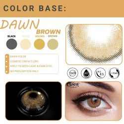 Lentes de Contacto Cosméticos Dawn efecto romático