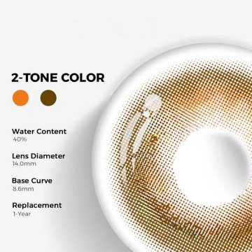 Lentes de Contacto Cosméticos Mulberry de Apariencia Natural