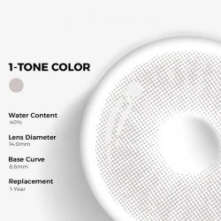 Lentes de Contacto Cosméticos Mulberry de Apariencia Natural