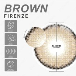 ⭐   Lentes Cosméticos Firenze Color Verde