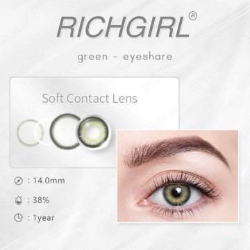 ⭐  Lentes Cosméticos Gene3T Color Cafe