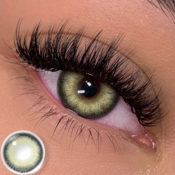 ⭐Lentes Cosméticos Cosméticos Rich Girl de Apariencia Natural