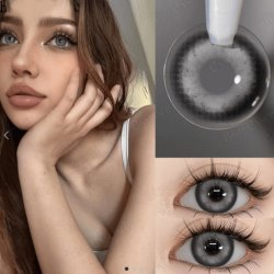 ⭐   Lentes Cosméticos Gene3T Color Verde