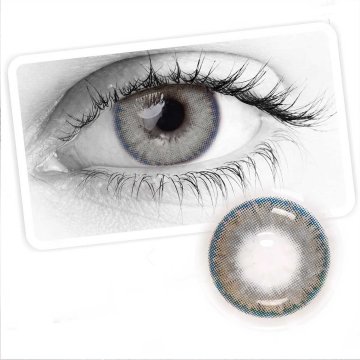 Lentes de Contacto Cosméticos Pro Blue de pupila Agrandada