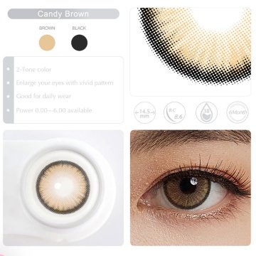 Lentes Diamond Circle Lens | Big Eyes caballero elegante