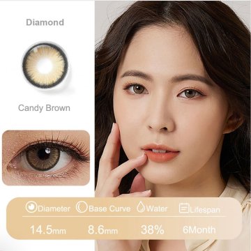 Lentes Diamond Circle Lens | Big Eyes caballero elegante