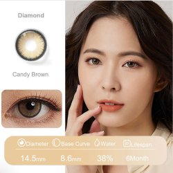 Lentes Diamond Circle Lens | Big Eyes caballero elegante