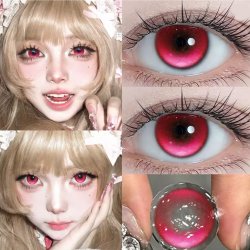 ⭐ Lentes de Contacto Cosplay Aura hd Kawaii