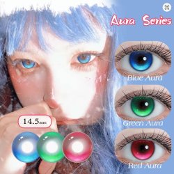⭐ Lentes de Contacto Cosplay Aura hd Kawaii